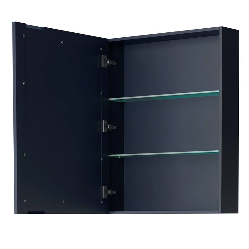 Daria 48-inch Single Vanity, Single Hole Quartz Top, Med Cabinet