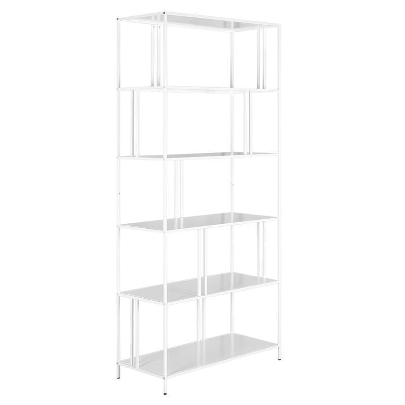 Cortland 34'' Wide Rectangular Bookcase