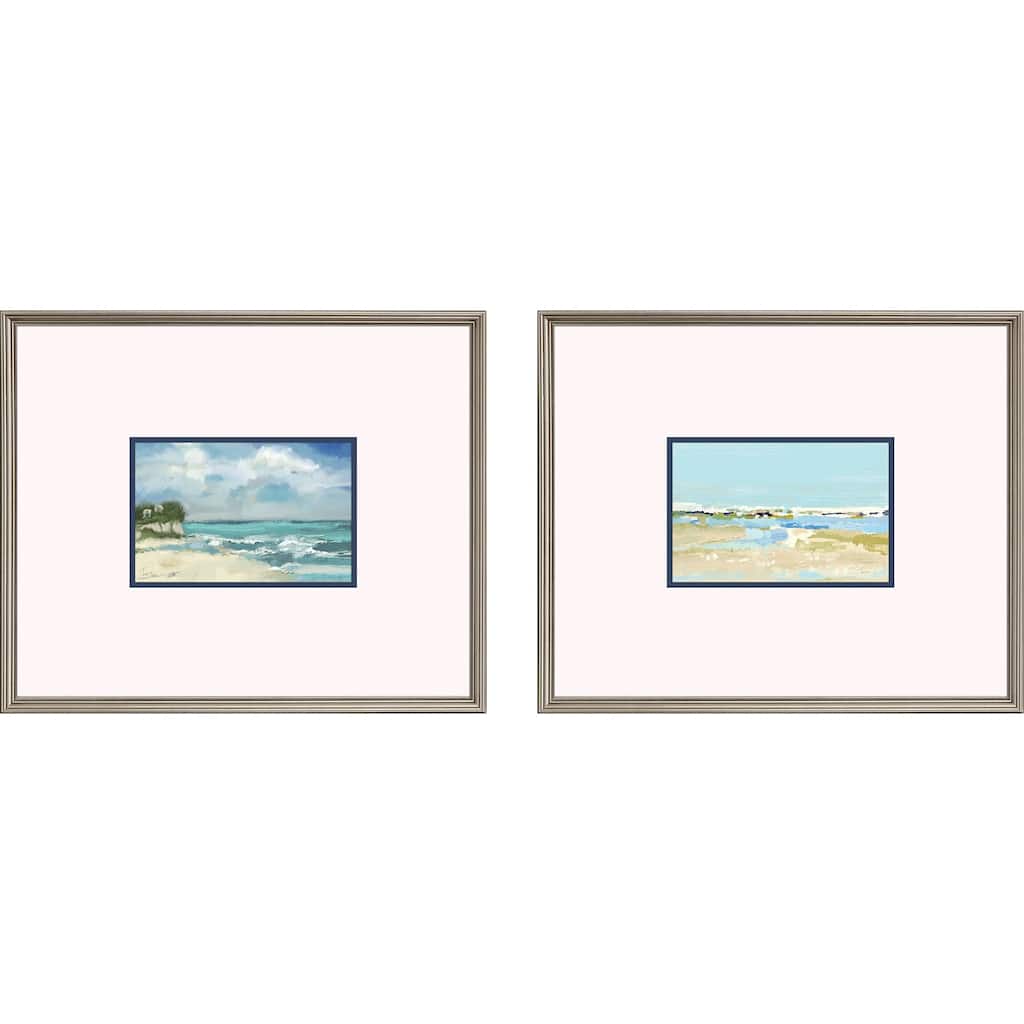 Perfect Day S/2 Framed Art Print Under Glass