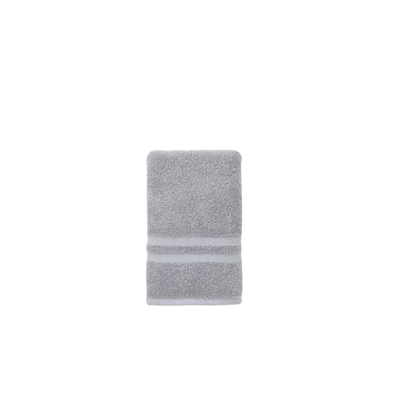 Ozan Premium Home 100% Turkish Cotton Sienna Luxury Collection Hand Towel - Grey