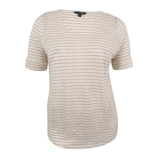 ralph lauren elbow sleeve tee