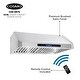 preview thumbnail 7 of 10, Cosmo 30 in. Ducted Under Cabinet Range Hood with 500 CFM, 4 Speeds