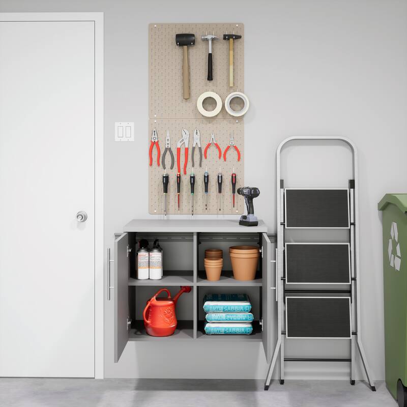 Prepac HangUps 2-Door Base Storage Cabinet - 30" W x 24" H x 16" D