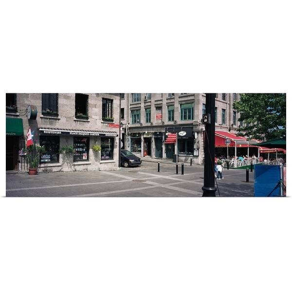 Shop Tourist Sitting At A Sidewalk Cafe Place Jacques Cartier Montreal Quebec Canada Multi Free Shipping On Orders Over 45 Overstock 16868577