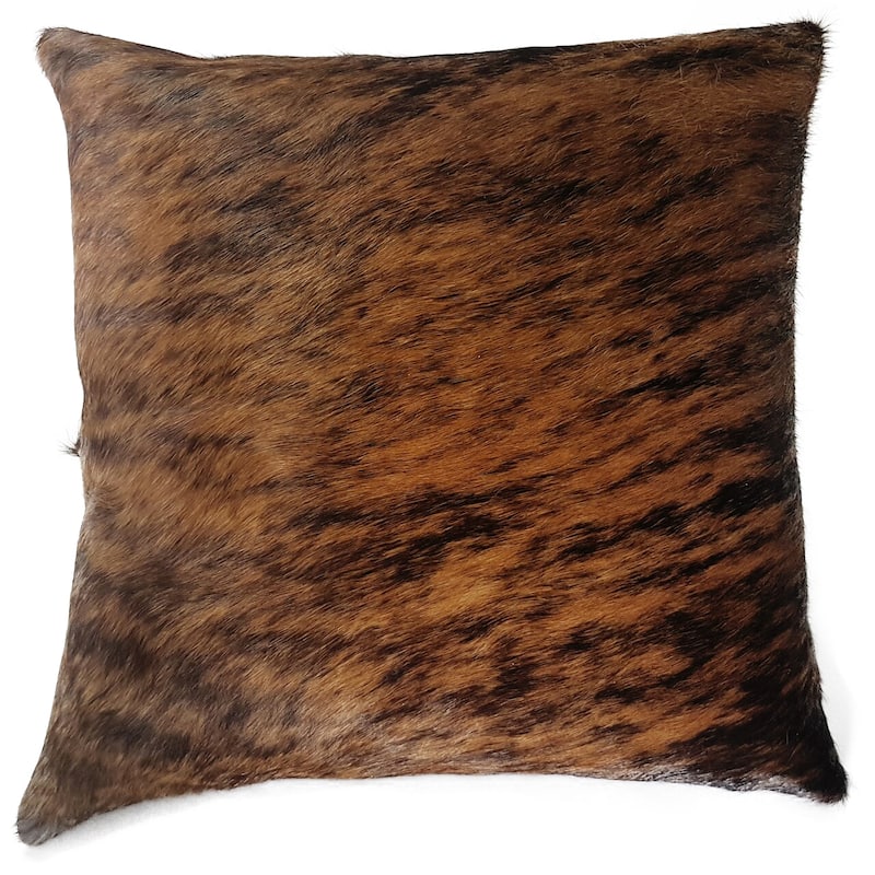 Pergamino Brindle Cowhide Pillows Case