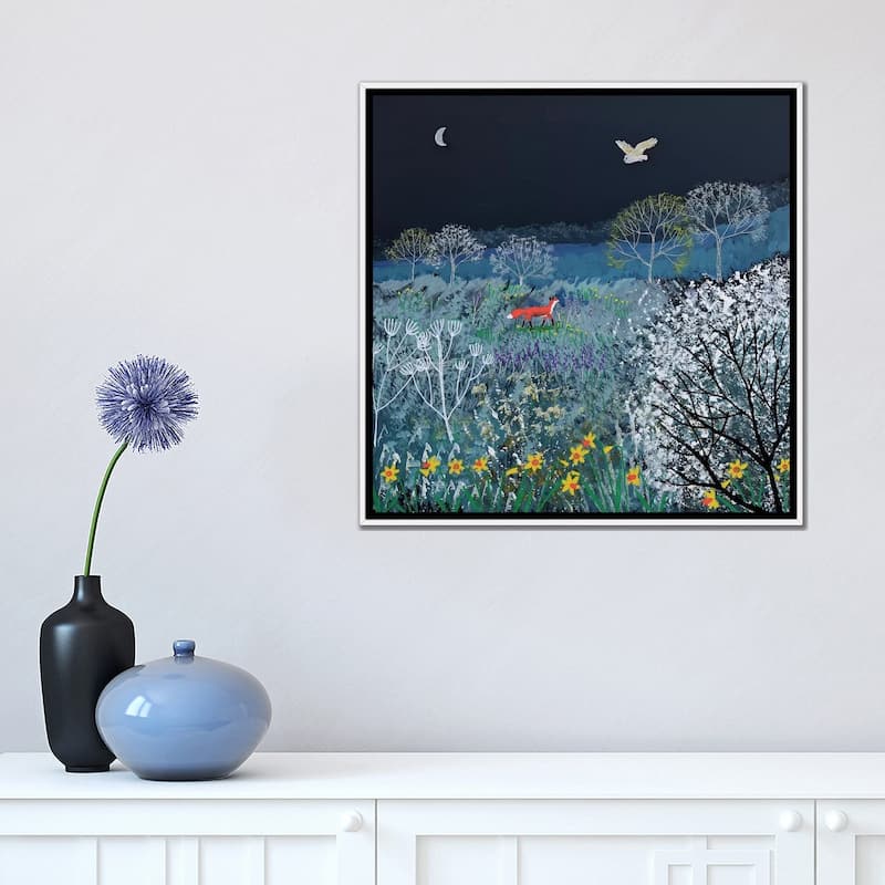 iCanvas "Spring Night" by Jo Grundy Framed Canvas Print