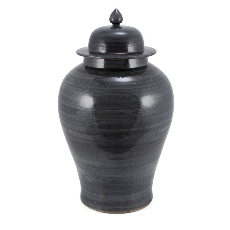 Iron Gray Temple Jar Medium