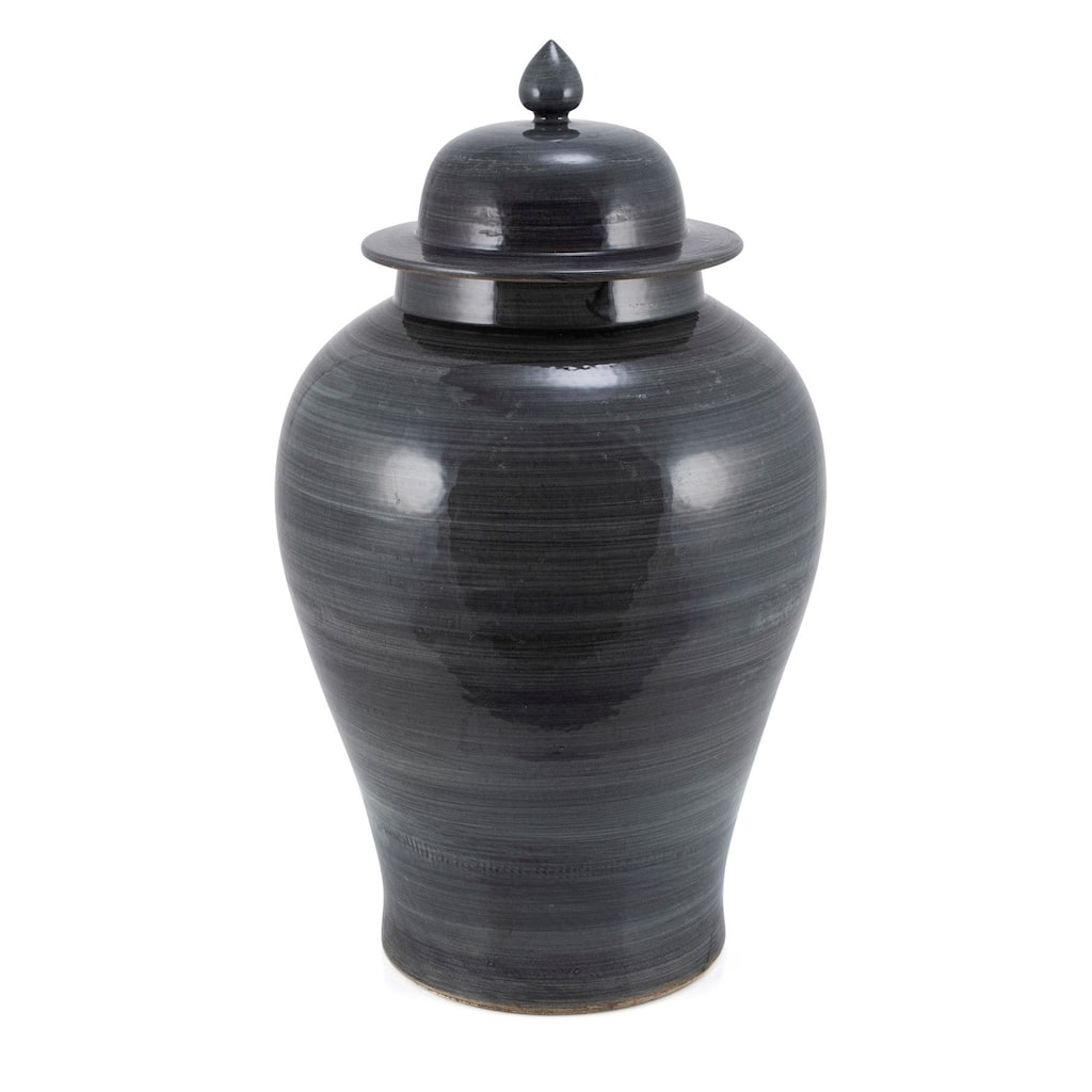 Iron Gray Temple Jar Medium