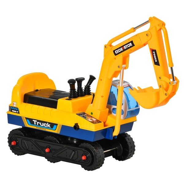 Childrens ride on sale excavator digger