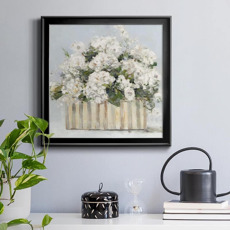 Sweet Hydrangeas-Premium Framed Canvas - Ready to Hang