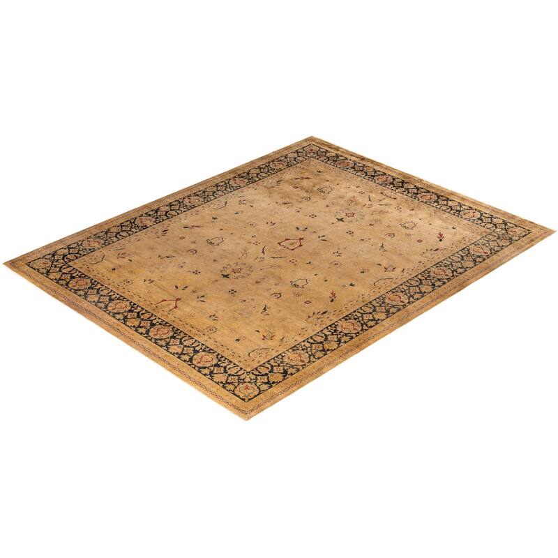 Overdyed One-of-a-Kind Hand-Knotted Area Rug - Beige - 8' 3" x 10' 5"