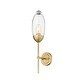 preview thumbnail 5 of 6, Arden 1 Light Wall Sconce - Rubbed Brass