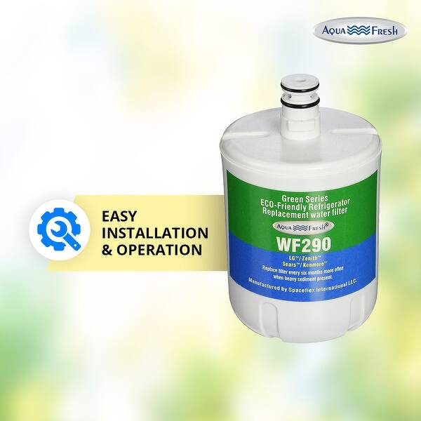 Shop Replacement Water Filter For Lg Lsc27910tt Refrigerator Water Filter By Aqua Fresh 3 Pack Green Overstock 15357229