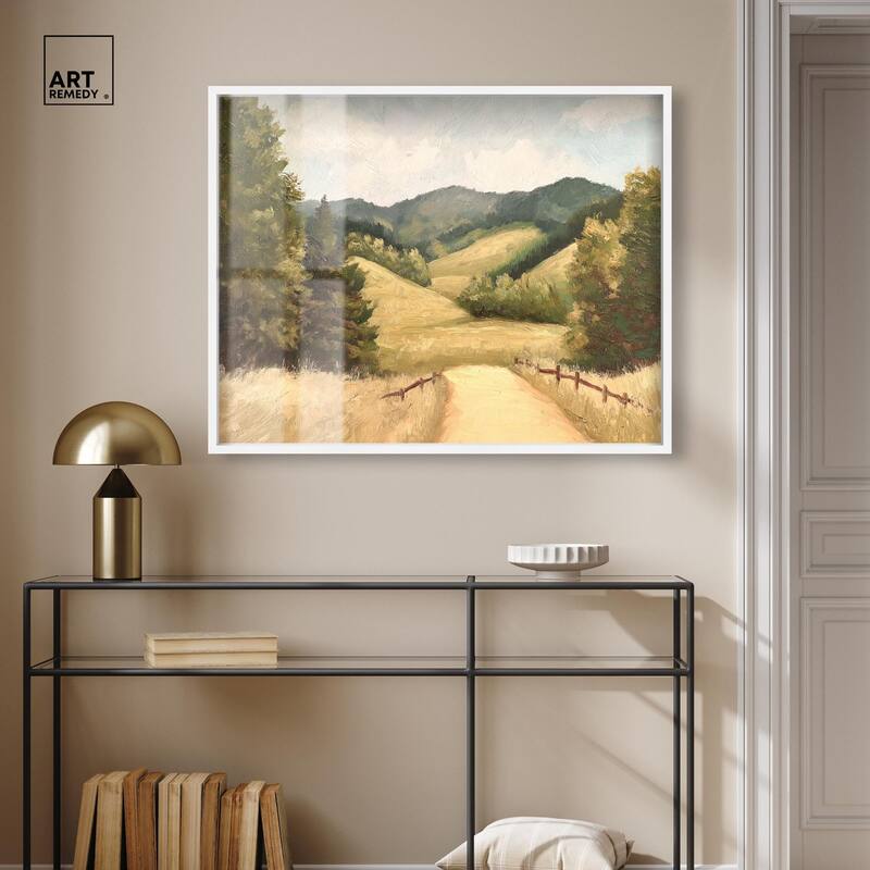 Summer Fields Shadowbox by Art Remedy