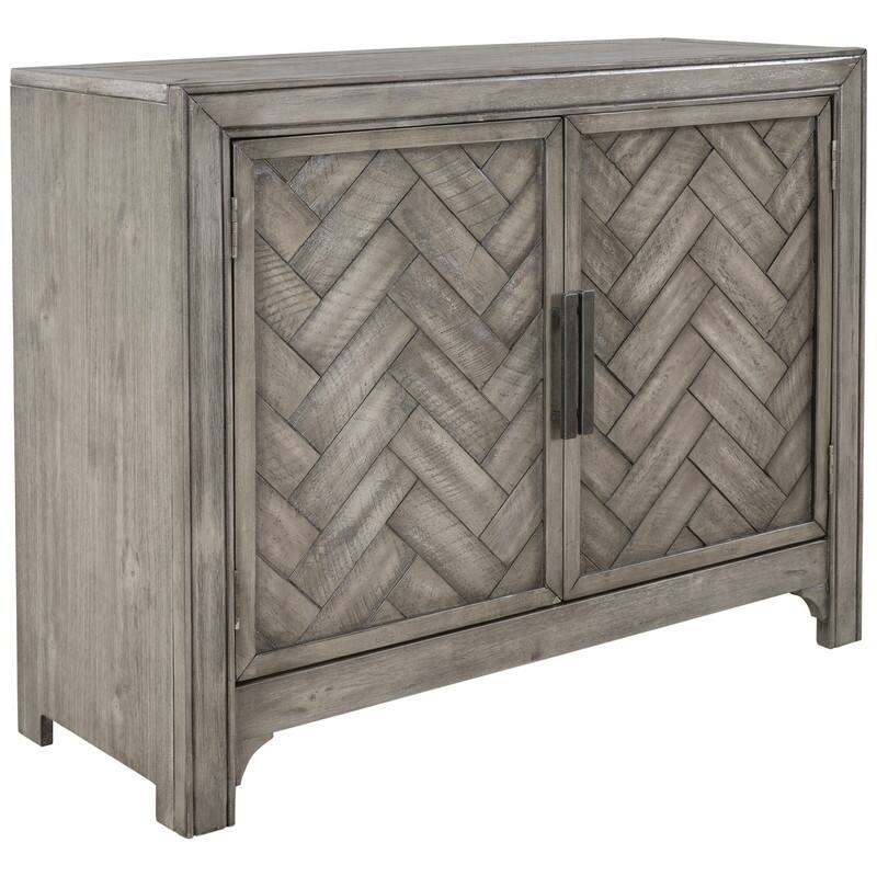 Farmhouse Buffet Cabinet, Accent Storage Cabinet with Doors and Adjustable Shelf, Sideboard Entryway Cabinet for Living Room
