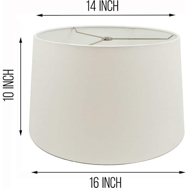 dimension image slide 6 of 7, Mestar Hardback Drum Lampshade (Spider)