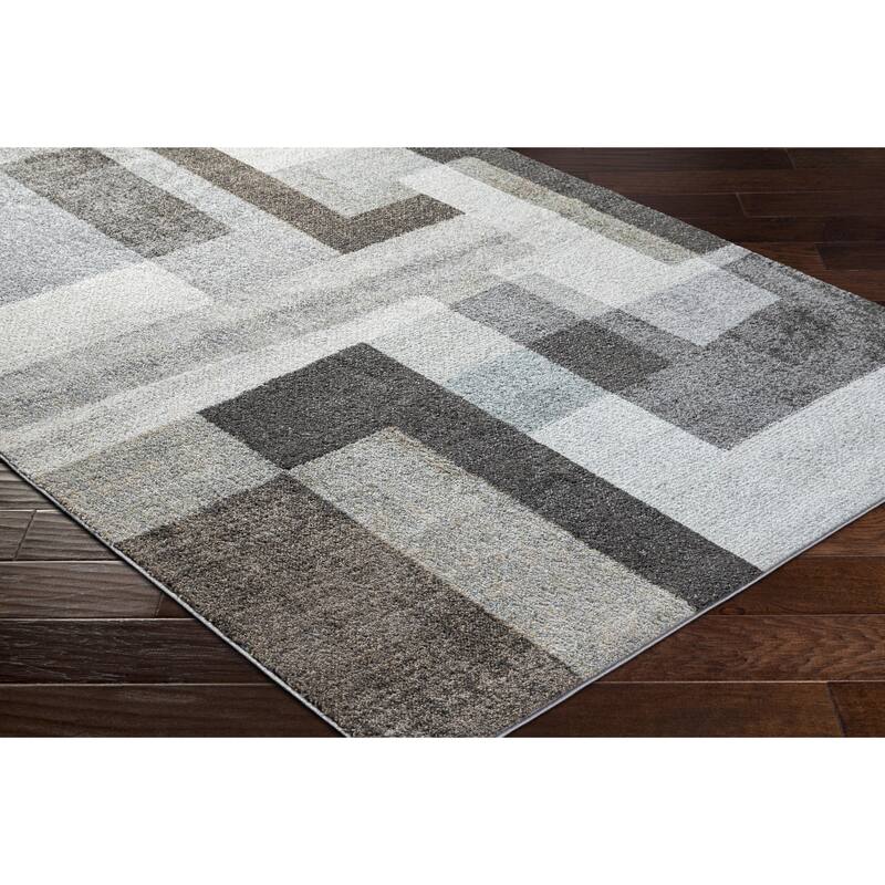 Livabliss Hyde Park Casual Abstract Area Rug