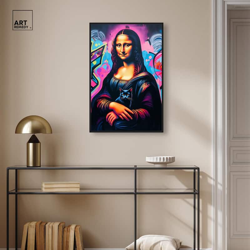 Lisa's Little Secret II Canvas by Art Remedy
