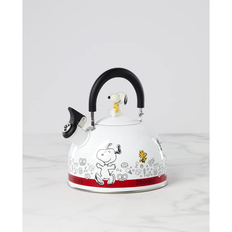 Lenox Chef Snoopy Tea Kettle - 84.5oz. 7.87" x 7.48" x 8.86"