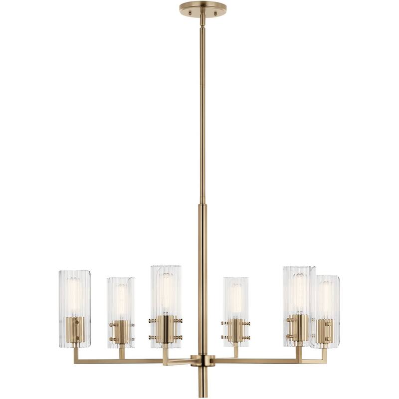 Kichler 52679 Velestino 6 Light 31" Wide Chandelier