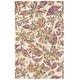 preview thumbnail 34 of 69, SAFAVIEH Handmade Blossom Chong French Country Floral Wool Rug 5' x 8' - Ivory/Plum