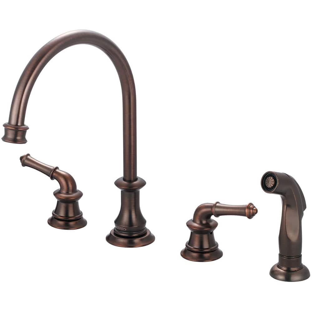 Pioneer Faucets Del Mar 1.5 GPM Widespread Kitchen Faucet with 8-1/16"