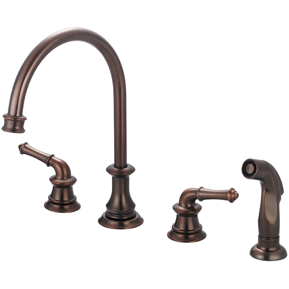 Pioneer Faucets Del Mar 1.5 GPM Widespread Kitchen Faucet with 8-1/16"
