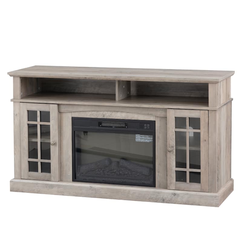 TV stand with storage cabinet
