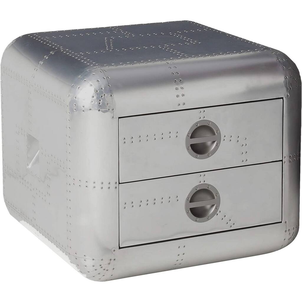 Brancaster End Table, Aluminum