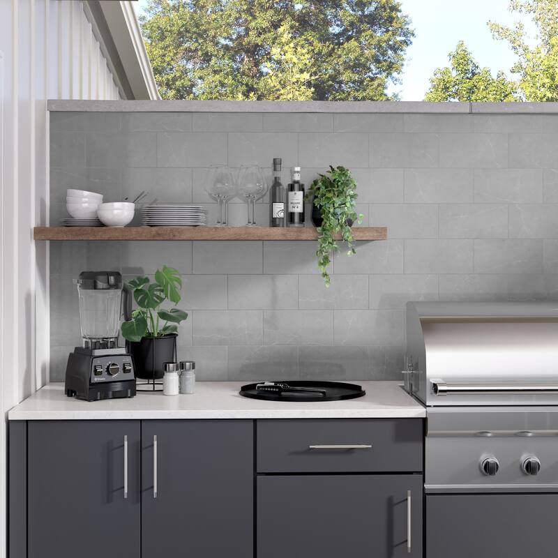 Emser Tile Sterlina - 6" x 12" Rectangle Floor and Wall Tile -