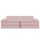 preview thumbnail 52 of 75, Soft Foam Modular Kids Play Couch with 6 Sectional Sofa Pieces - 27.5"D x 56"W x 17.25"H