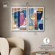 preview thumbnail 34 of 41, Abstract Mask Series Living Room Set Shadowbox Print by Art Remedy