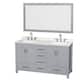 Option Gray, Chrome Trim, Giotto Quartz Top