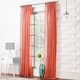 No. 918 Ladonna Crushed Texture Semi-Sheer Rod Pocket Curtain Panel, Single Panel