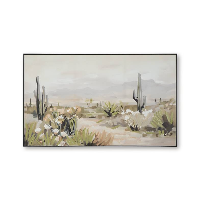 Signature Design by Ashley Sidworth Green/Beige Wall Art