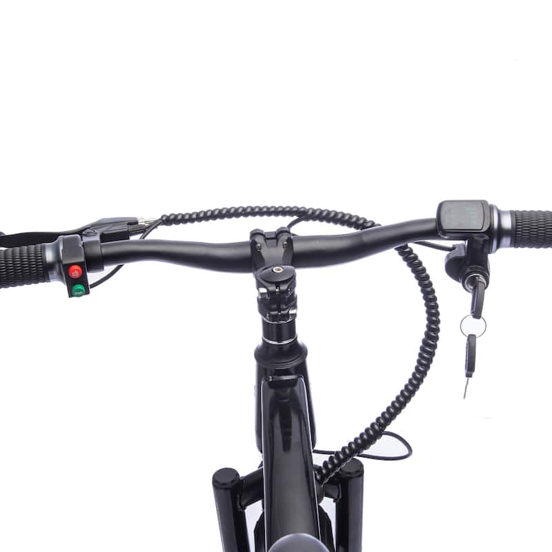 24V Kids Ride On Electric Dirt Bike,300W Super Power Motor,16in Wheels,Adjustable Seat Height,Hand-Operated Brakes