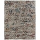 preview thumbnail 26 of 31, Katie Merz SPORTSGLYPHS Basketball Area Rug 2' x 3' - Grey
