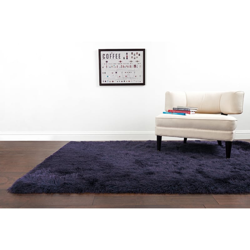 Alexander Home Hand-tufted Mid-century Area Shag Rug