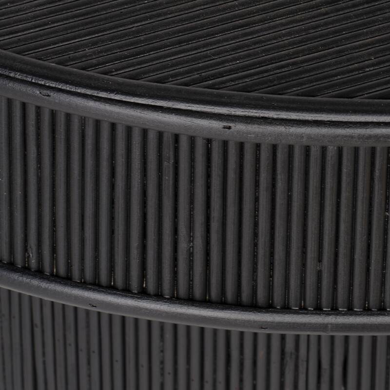 Alden Decor Eden Bamboo Side Accent Table