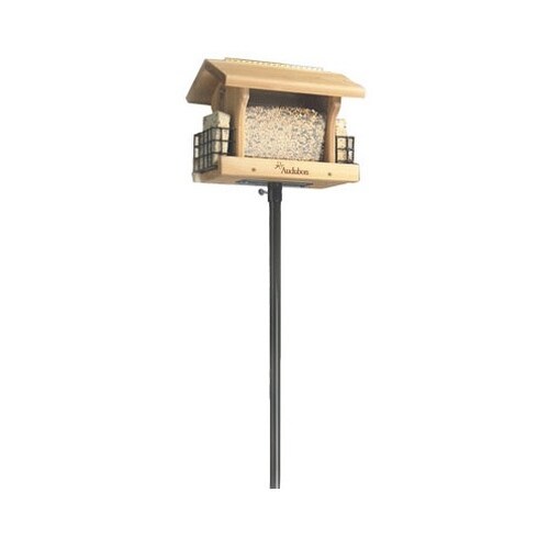 Shop Woodlink NAPOLE Audubon Metal Bird Feeder Pole Kit, 3 Piece - Free Shipping On Orders Over ...