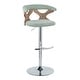 preview thumbnail 137 of 141, Carson Carrington Viby Adjustable Bar Stool with Rounded T Footrest (Set of 2)