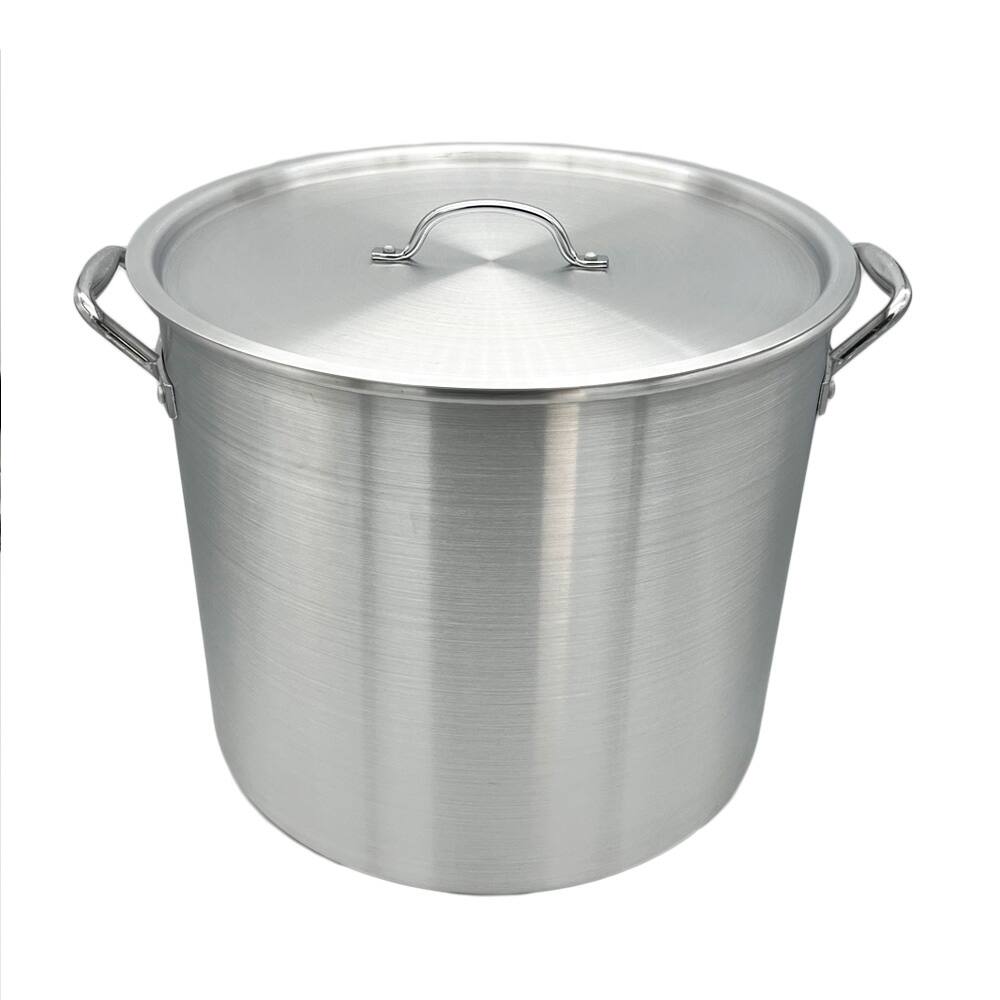 Nexgrill 42 Qt. Aluminum Pot with Strainer Basket and Lid Turkey Fryer