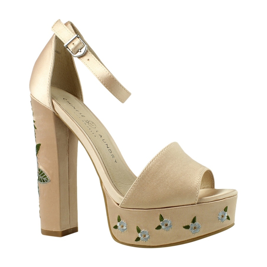 chinese laundry peep toe heels