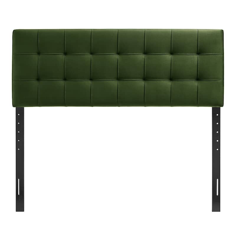 Lily Biscuit Tufted Performance Velvet Headboard