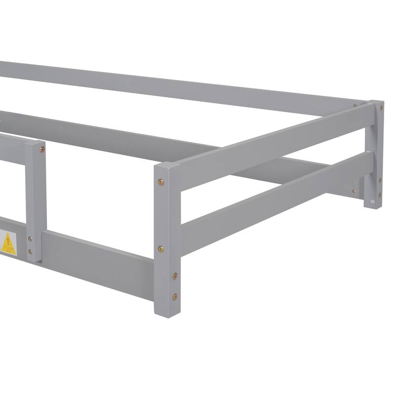 WW Twin Size Wood bed