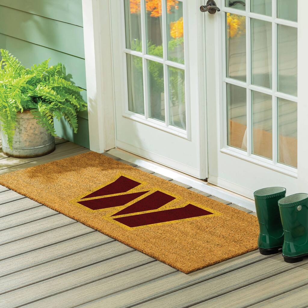 Washington Commanders Full Color Indoor/Outdoor Coir Mat