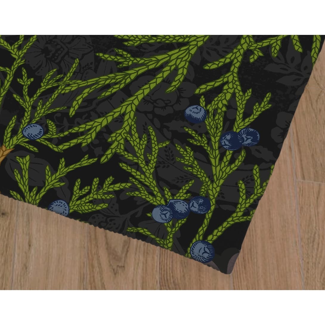 BOTANICAL WINTER MIDNIGHT Indoor Floor Mat By Kavka Designs Bed Bath