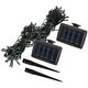 preview thumbnail 7 of 10, Pure Garden Solar Outdoor String Lights - White