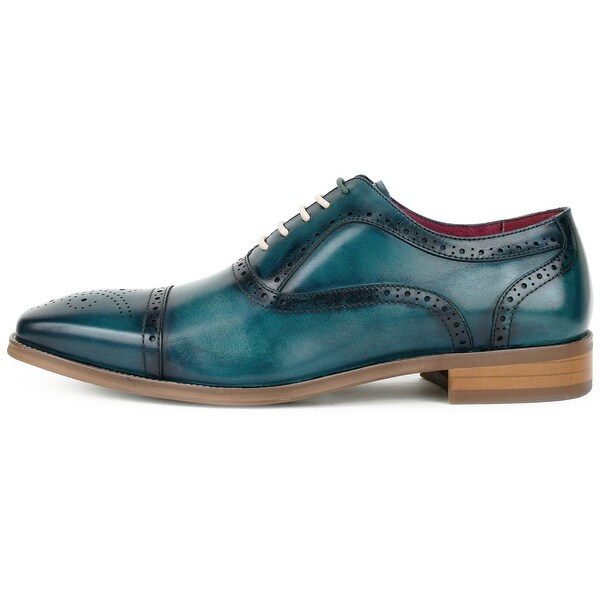 Leather Dress Shoe, Oxford, Cap Toe