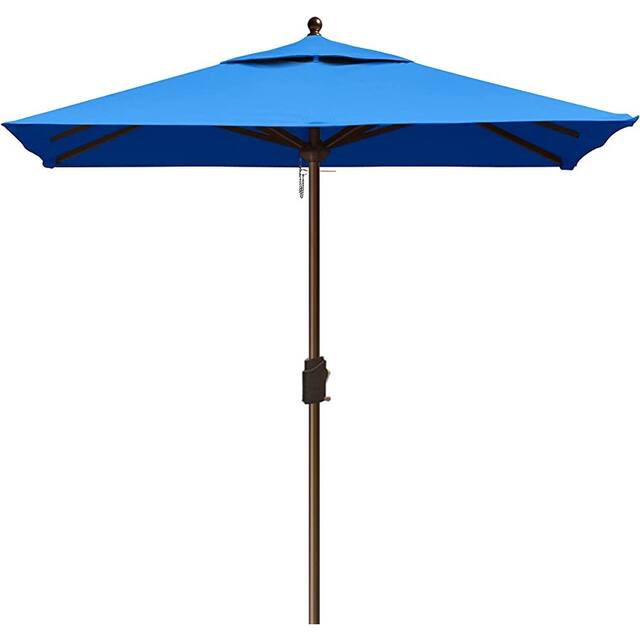 EliteShade Sunbrella 9-foot Patio Market Umbrella - 6x6ft RoyalBlue
